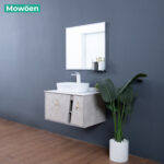 Tủ Lavabo Mowoen MW6651BR 80 chất liệu Plywood nhập khẩu