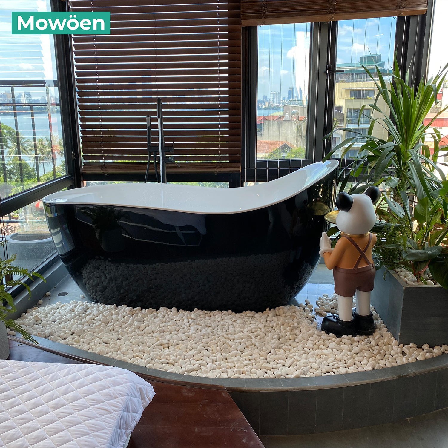 Bồn tắm massage Mowoen MW8213-170WB.MS nhập khẩu