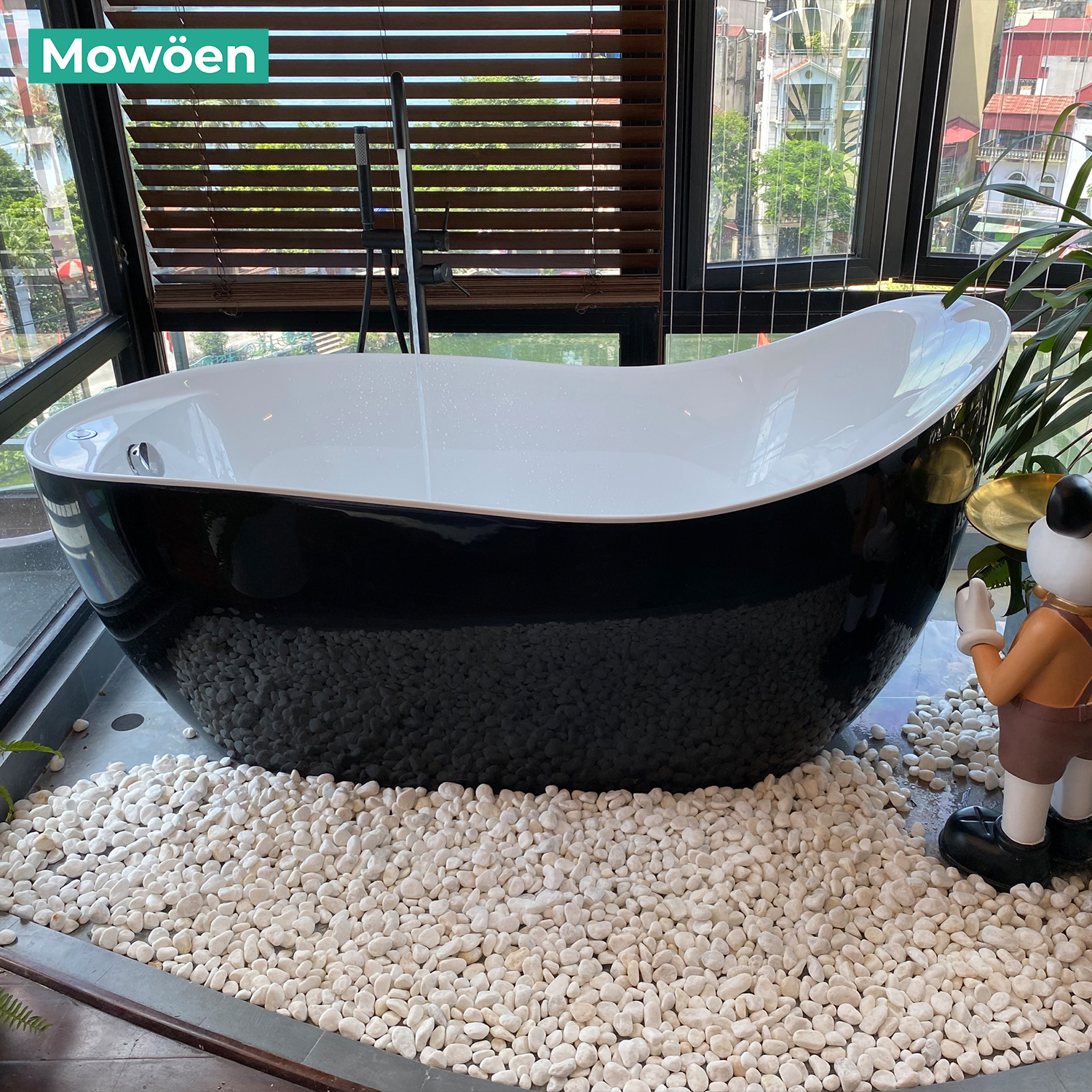 Bồn tắm massage Mowoen MW8213-170WB.MS nhập khẩu