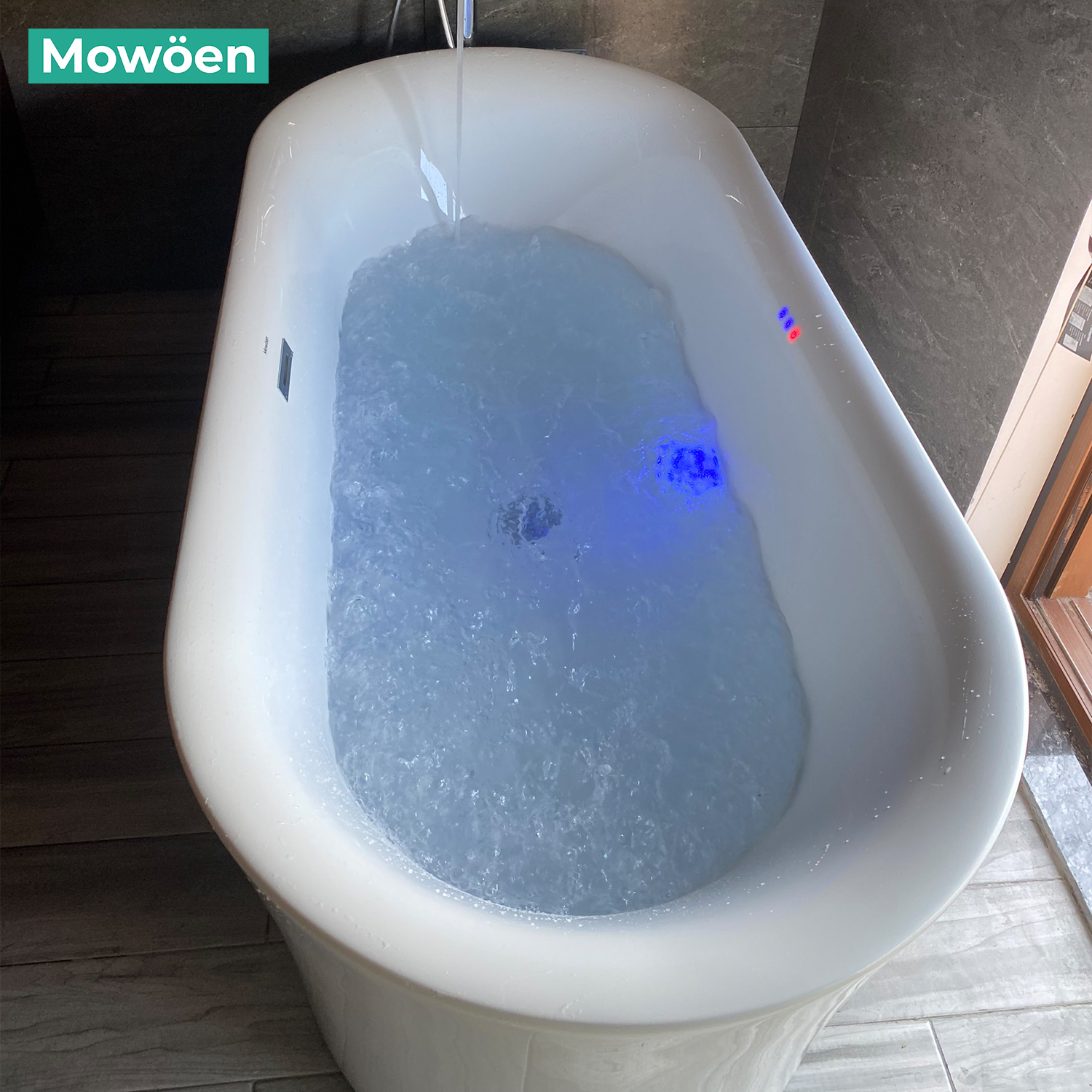 Bồn tắm massage Mowoen MW8229 170MS đặt sàn nhập khẩu