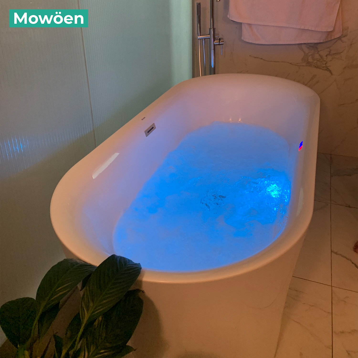 Bồn tắm massage Mowoen MW8229 170MS đặt sàn nhập khẩu