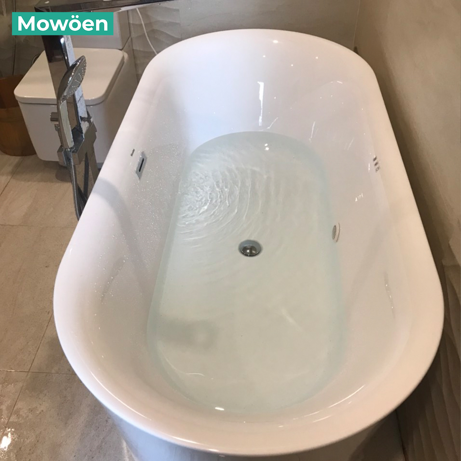Bồn tắm massage Mowoen MW8229 170MS đặt sàn nhập khẩu