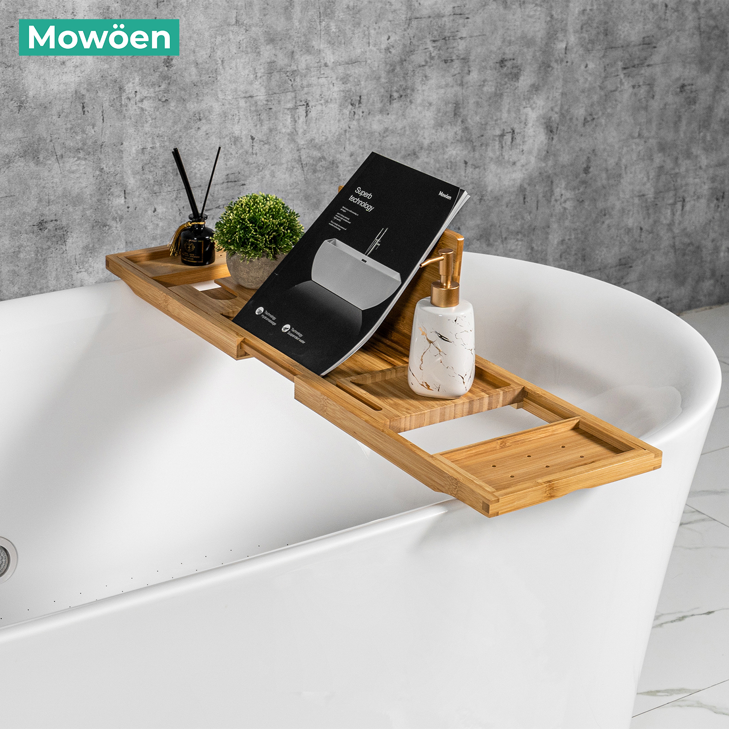 Bồn tắm massage Mowoen MW8229 170MS đặt sàn nhập khẩu