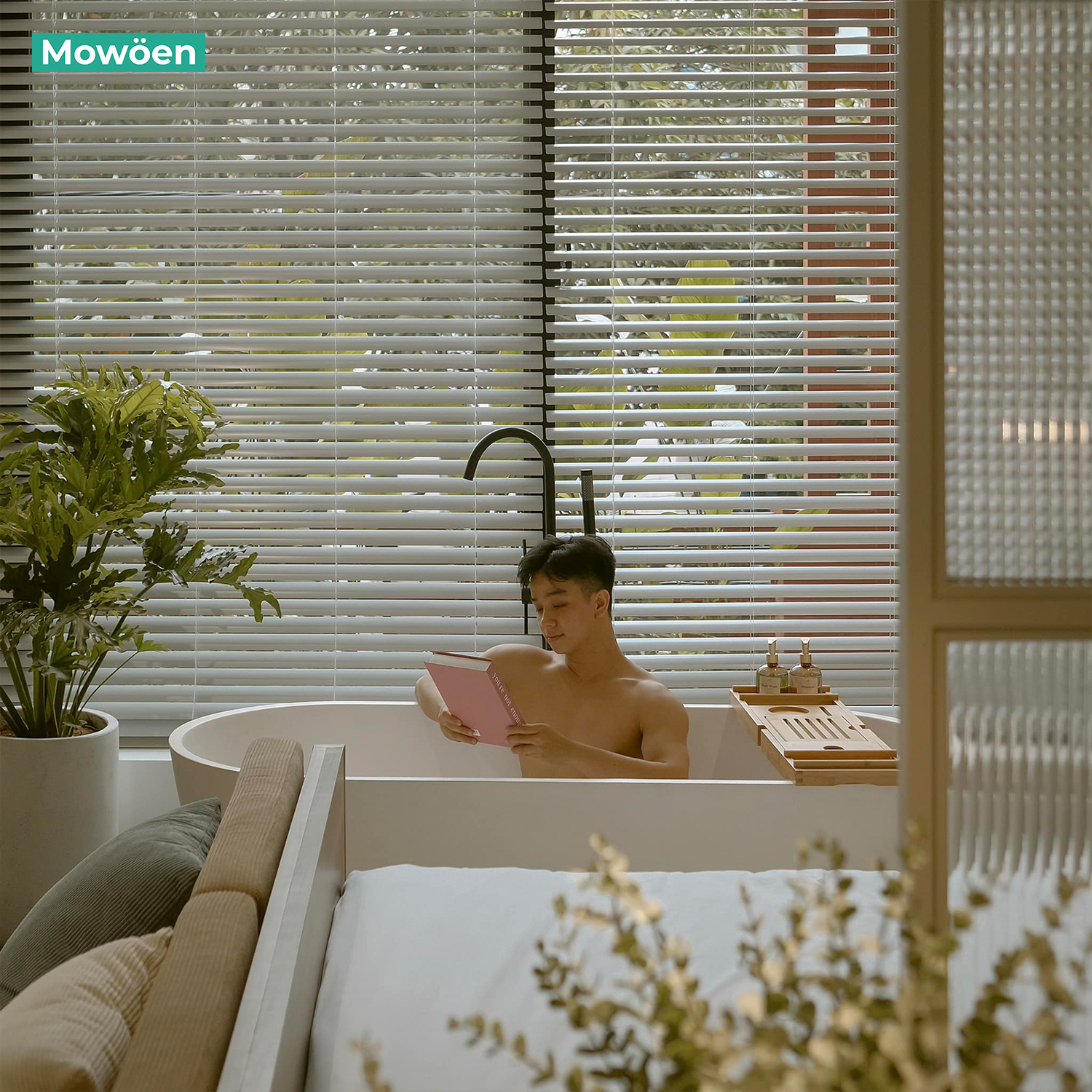 Có nên đặt bồn tắm trong phòng ngủ không? 10 Bồn tắm Mowoen trong khu nghỉ dưỡng KIN