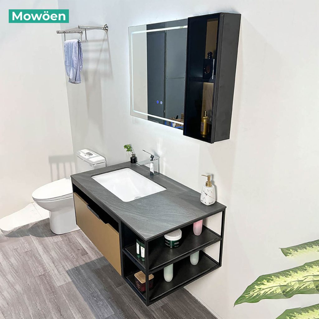 Tủ Lavabo Mowoen MW6622 100 chất liệu Plywood nhập khẩu