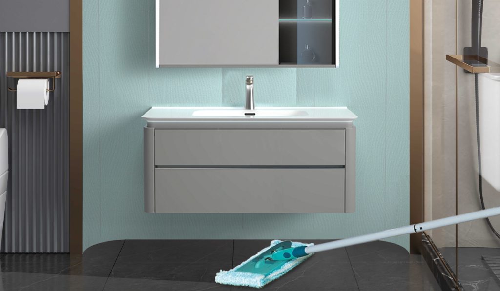 Tủ lavabo Mowoen MW6632 thiết kế treo tường tiện nghi