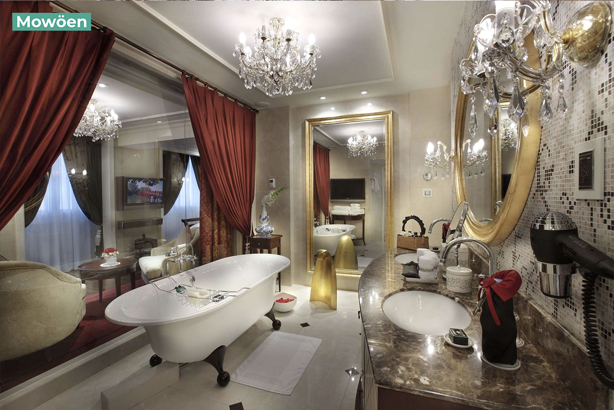 Bồn tắm tân cổ điển Mowoen tại khách sạn Sofitel Legend Metropole Hà Nội Bồn tắm tân cổ điển Mowoen tại khách sạn Sofitel Legend Metropole Hà Nội