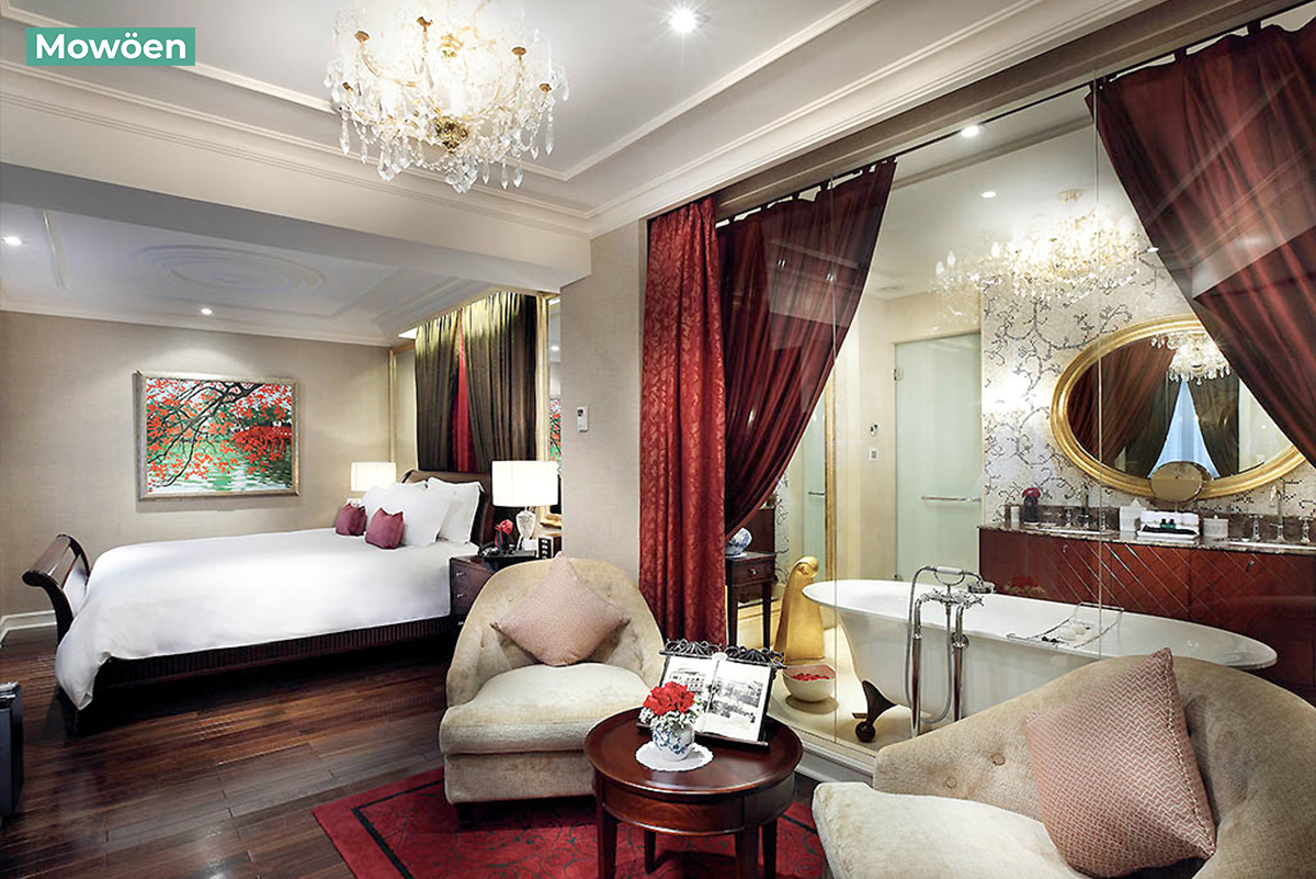 Khách sạn 5 sao sang trọng Sofitel Legend Metropole Hà Nội chọn bồn tắm Mowoen Khách sạn 5 sao sang trọng Sofitel Legend Metropole Hà Nội chọn bồn tắm Mowoen