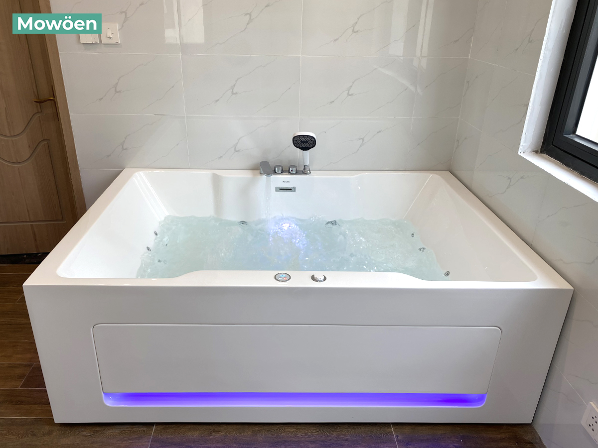 Bồn tắm Mowoen hoàn thiện tại Cọ Xanh trong Vinhomes Ocean Park 2 Bồn tắm Mowoen hoàn thiện tại Cọ Xanh trong Vinhomes Ocean Park 2