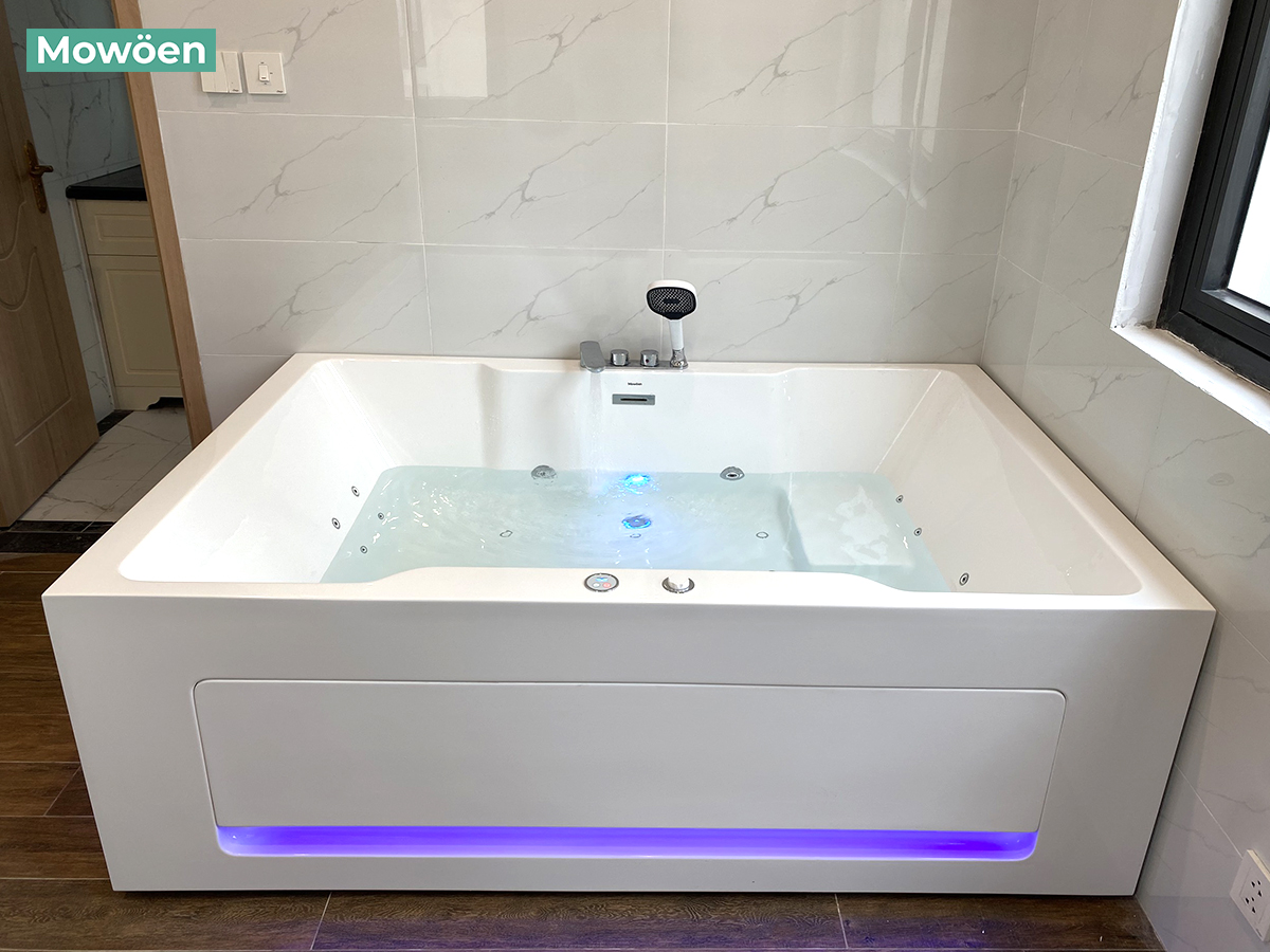 Bồn tắm Mowoen hoàn thiện tại Cọ Xanh trong Vinhomes Ocean Park 2 Bồn tắm Mowoen hoàn thiện tại Cọ Xanh trong Vinhomes Ocean Park 2