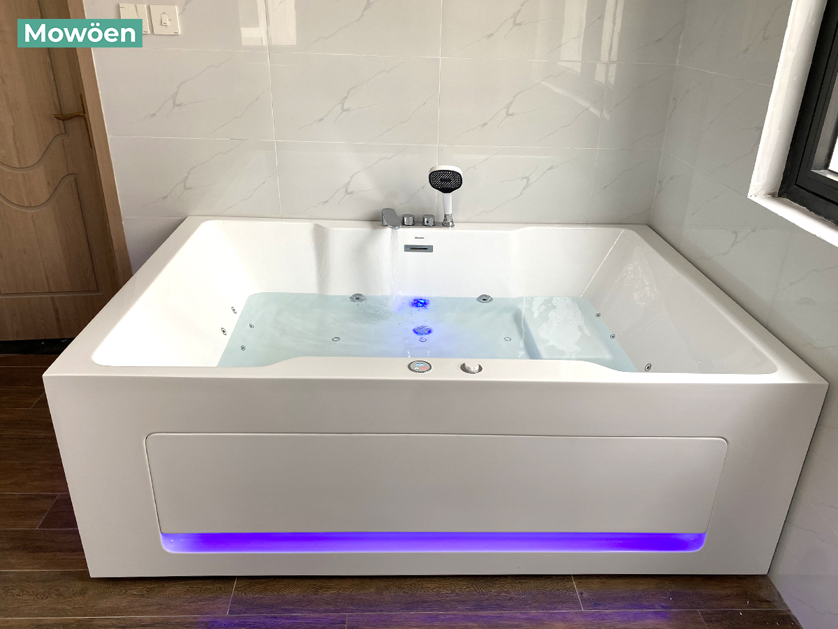 Bồn tắm Mowoen hoàn thiện tại Cọ Xanh trong Vinhomes Ocean Park 2 Bồn tắm Mowoen hoàn thiện tại Cọ Xanh trong Vinhomes Ocean Park 2