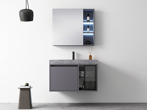 Kích thước tủ lavabo treo tường phòng tắm Mowoen