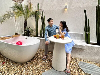 Lợi ích sử dụng bồn tắm trong Homestay, khu nghỉ dưỡng.