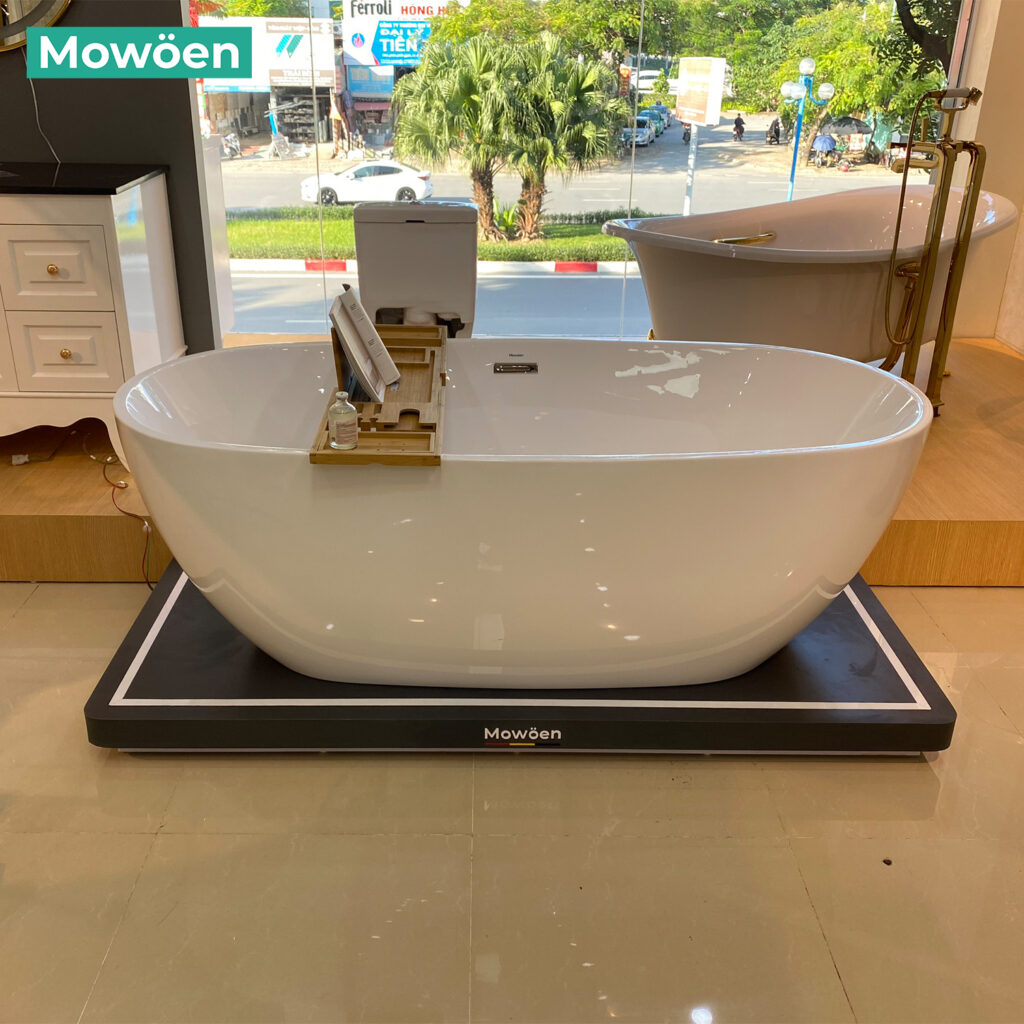 Đặc điểm bồn tắm ngâm Mowoen MW8223 nhập khẩu 1 Đặc điểm bồn tắm ngâm Mowoen MW8223 nhập khẩu chất liệu Acrylic