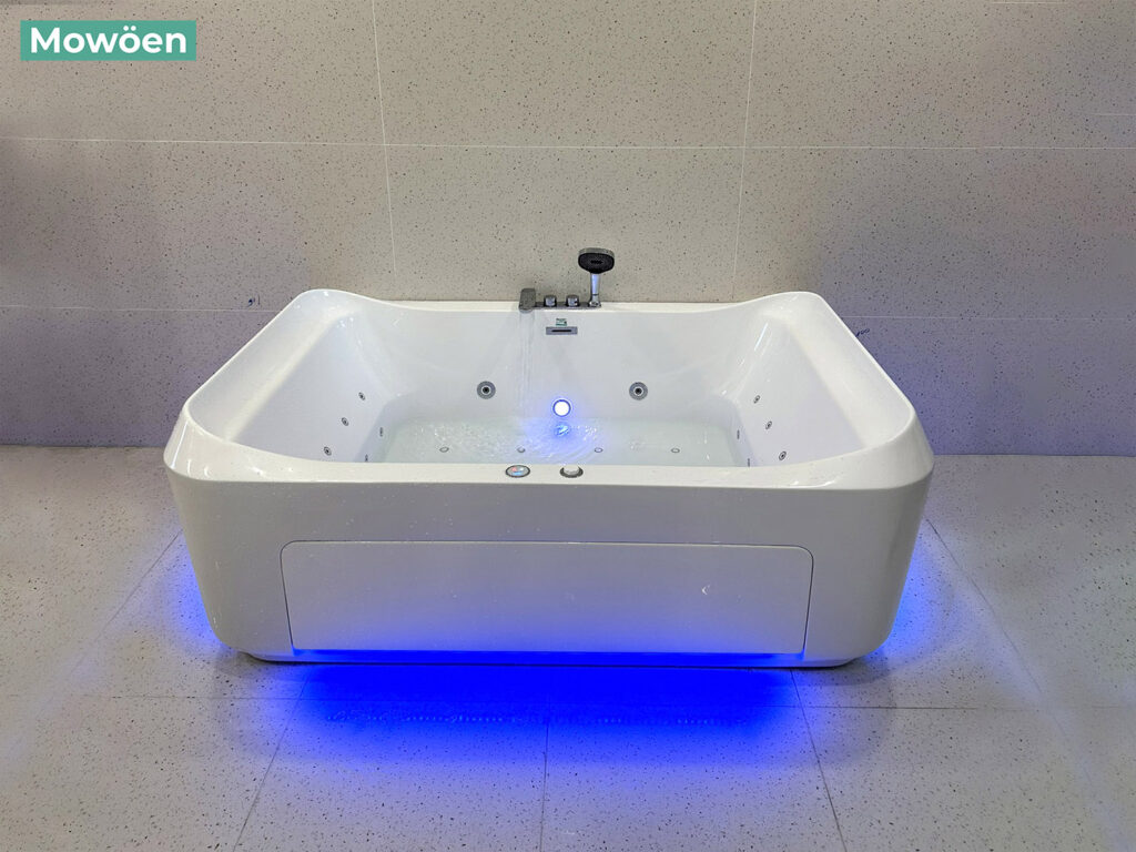 Hoàn thiện bồn tắm massage Mowoen giá hơn 100tr 4 Hoàn thiện bồn tắm massage Mowoen giá hơn 100tr hiện đại