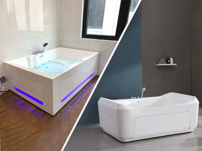 Mẫu bồn tắm nằm 2 người Mowoen nhập khẩu