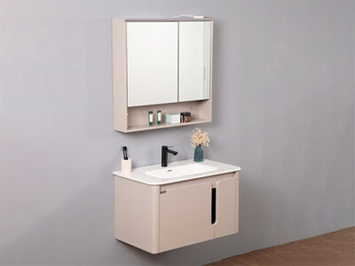 Tủ lavabo nhựa PVC phòng tắm Mowoen MW2807 mẫu mới