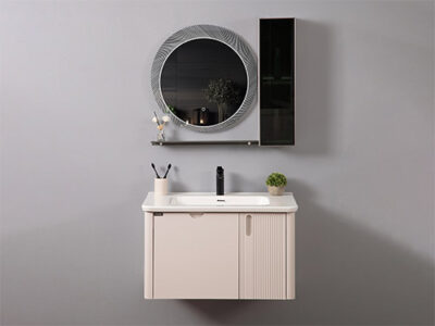 Tủ lavabo nhựa Mowoen MW2811 - 80PVC treo tường phòng tắm