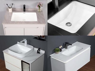 04 Phong cách chọn mặt bàn tủ chậu Lavabo Mowoen