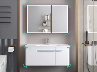 Tủ chậu lavabo Mowoen bo góc có tác dụng gì?