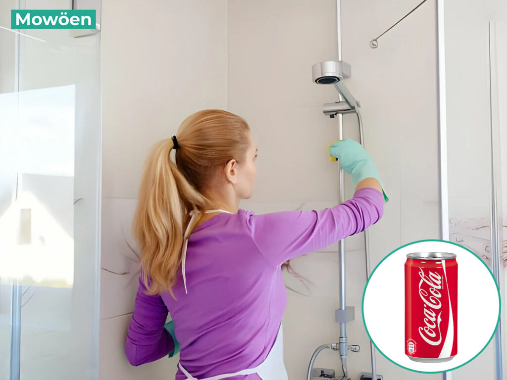 Sử dụng nước ngọt Coca Cola vệ sinh vòi bồn tắm Mowoen