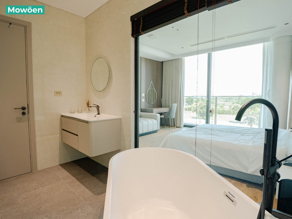 Nâng tầm nghỉ dưỡng với khu biệt thự đảo ngọc Regal Victoria và bồn tắm Mowoen 10 Bồn tắm Mowoen tại biệt thự đảo ngọc Regal Victoria Quảng Nam