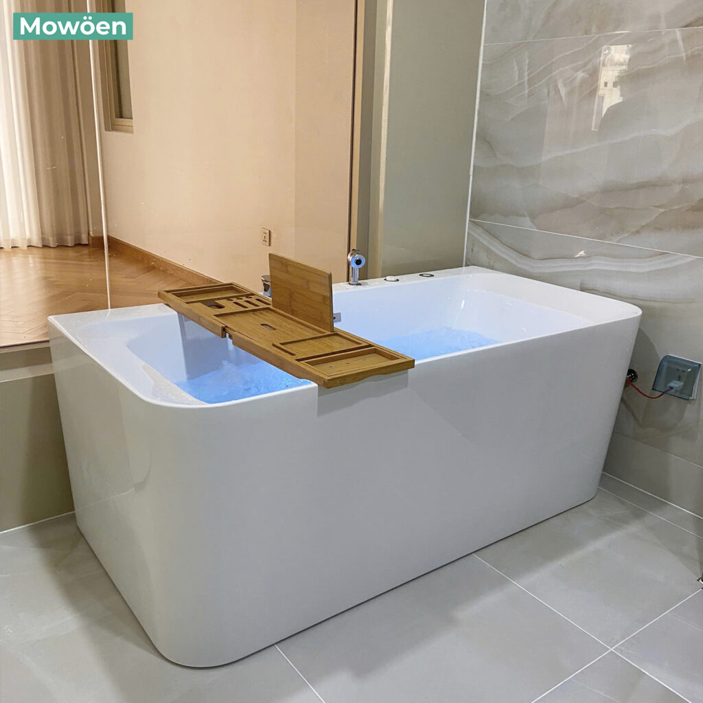 Bồn tắm nằm massage Mowoen MW8217-150MS nhập khẩu