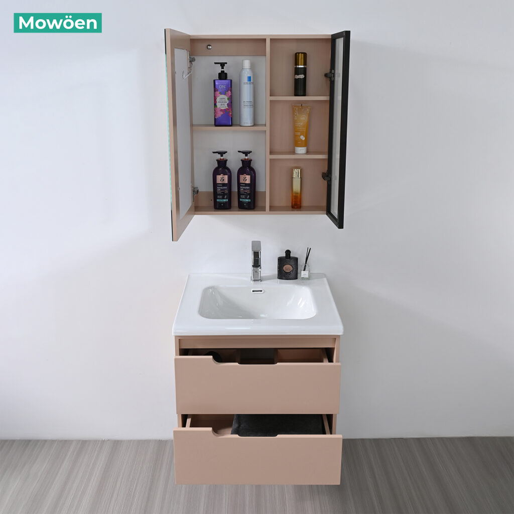 Tủ lavabo nhựa PVC: Giải pháp bền đẹp, chống ẩm tuyệt đối