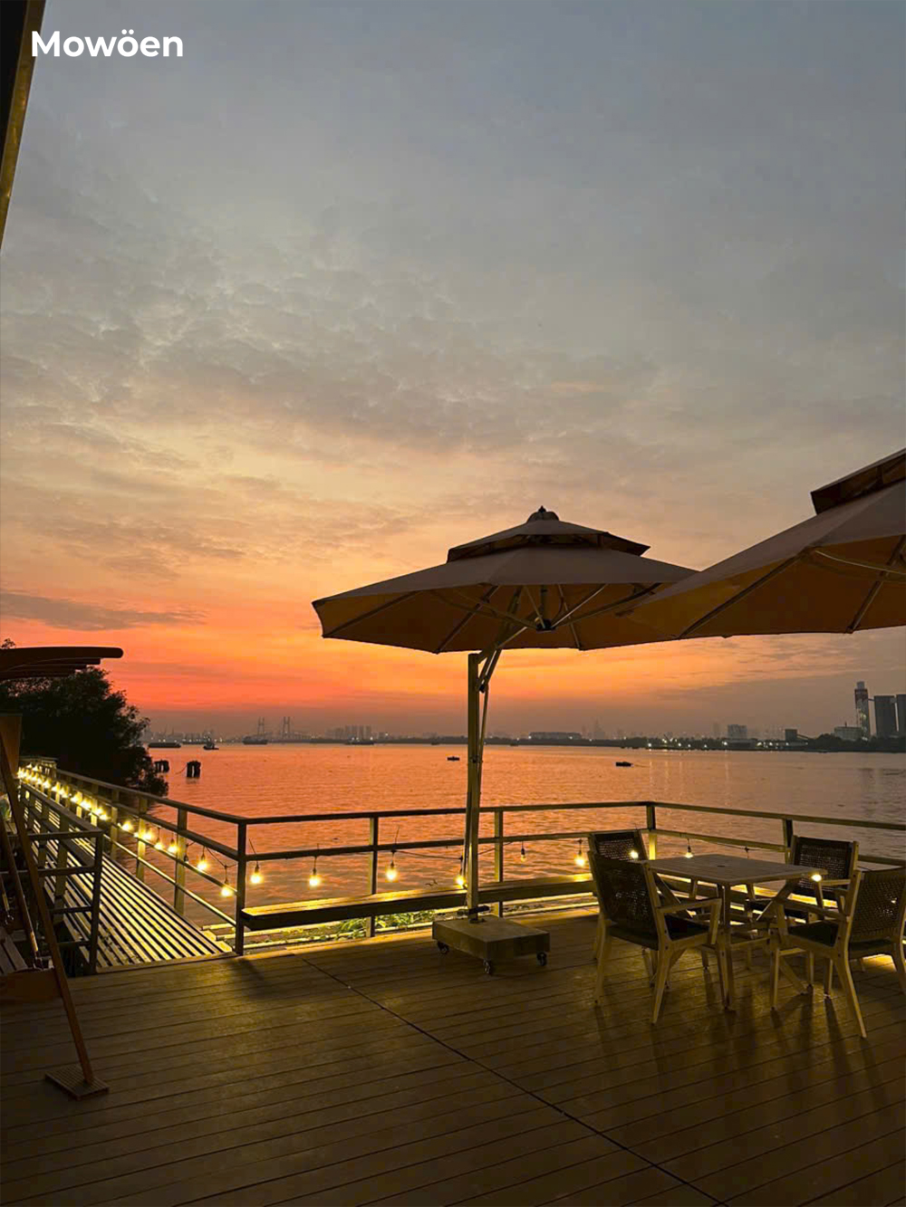 COCO GARDEN & Thiết bị phòng tắm Mowoen chuẩn Resort - Điều khiến du khách muốn quay lại 12 Hoàng hôn tại Coco Garden Cát Lái