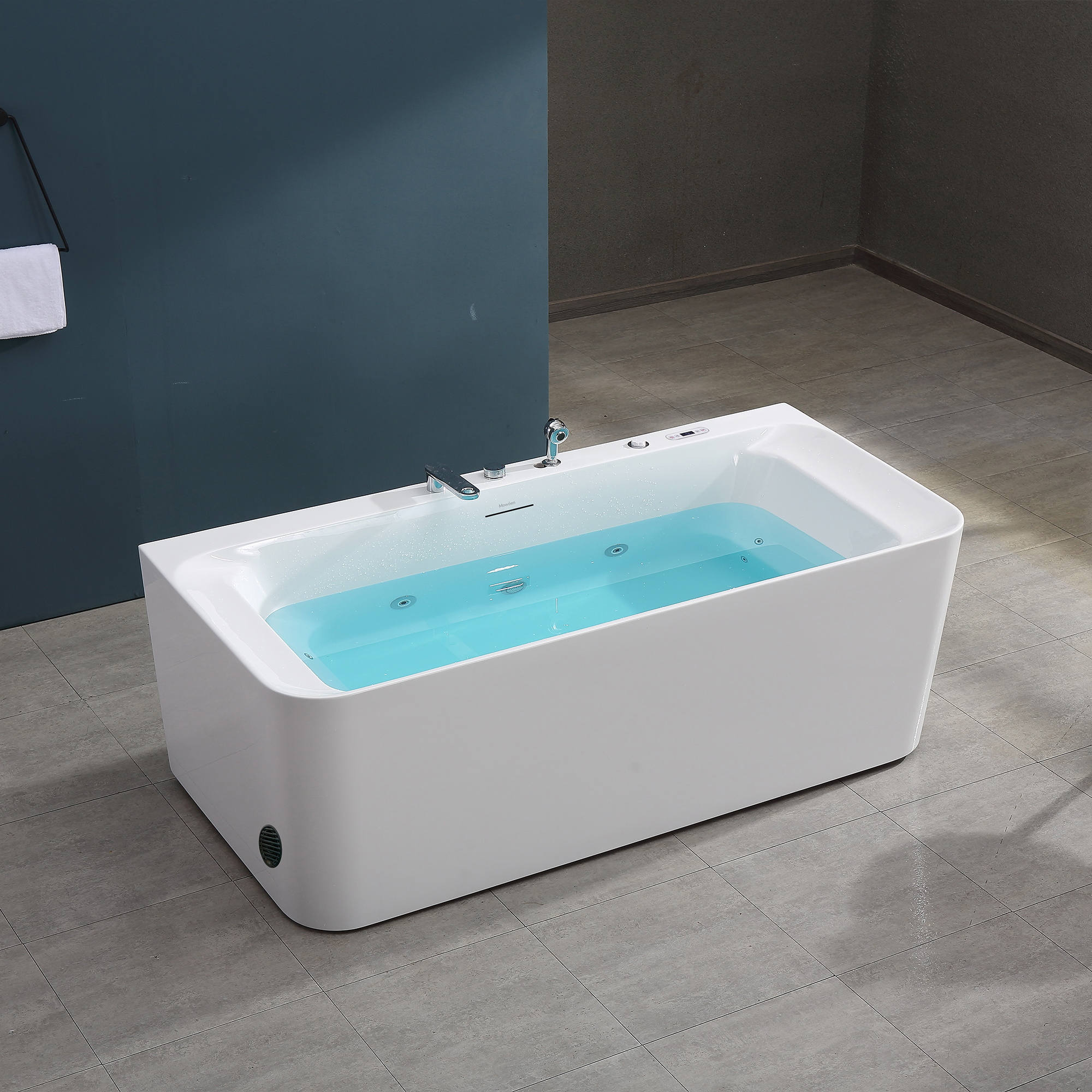Bồn tắm massage Mowoen MW8217FB-160 thế hệ mới, nhập khẩu nguyên chiếc