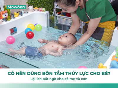Có nên dùng bồn tắm thủy lực cho bé? Lợi ích bất ngờ cho cả mẹ và con