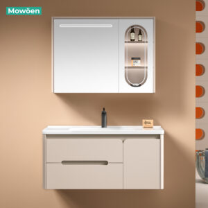 Tủ lavabo Mowoen MW2711-80PVC treo tường tiện nghi