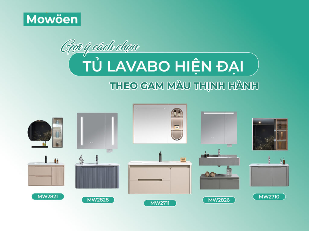 Gợi ý cách chọn tủ lavabo hiện đại theo gam màu thịnh hành 1 Gợi ý cách chọn tủ lavabo hiện đại theo gam màu thịnh hành